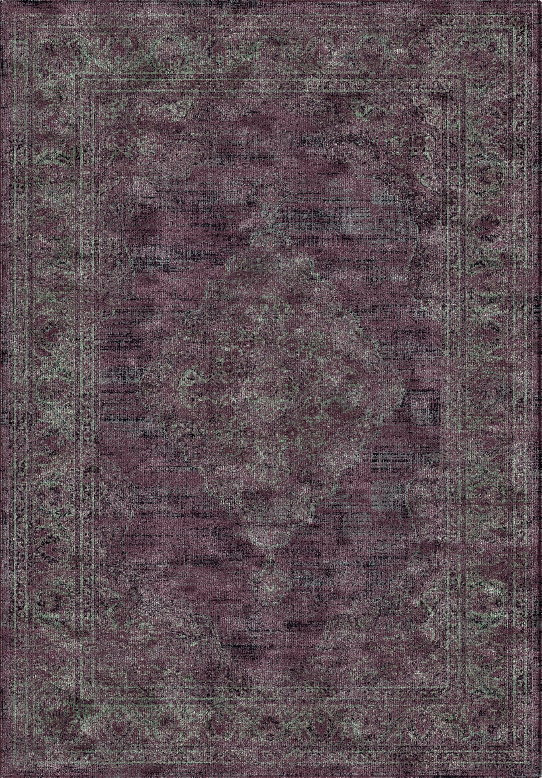 Vintage grå/lila 140 x 200, 160 x 230, 200 x 290, 80 x 250, 50 x 80