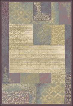 Konya 140 x 200, 160 x 230, 67 x 230, 80 x 125, 67 x 105, 50 x 80 grå/lila