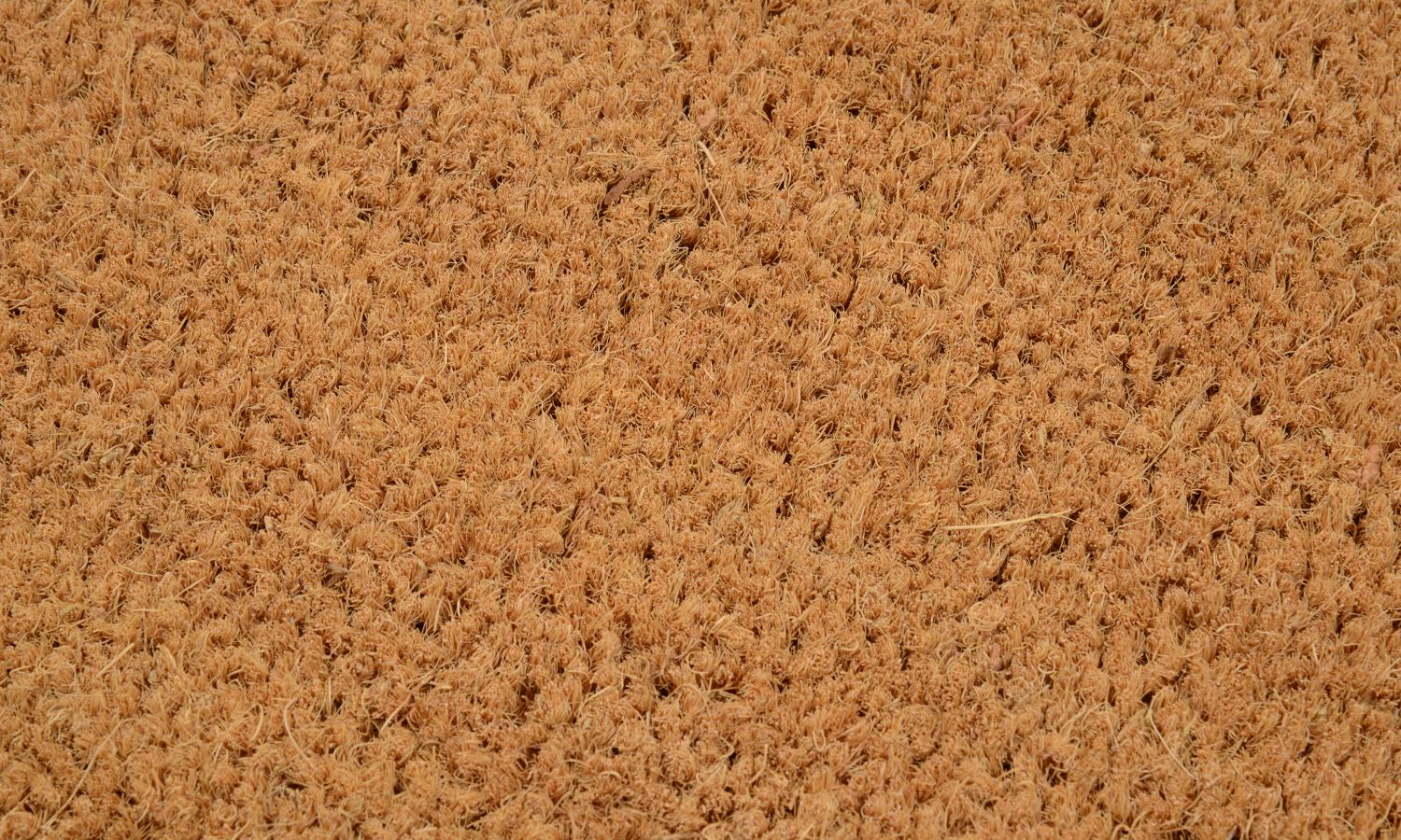 Kokosborst 1 m bred 17 mm natur rek.-pris 800:-