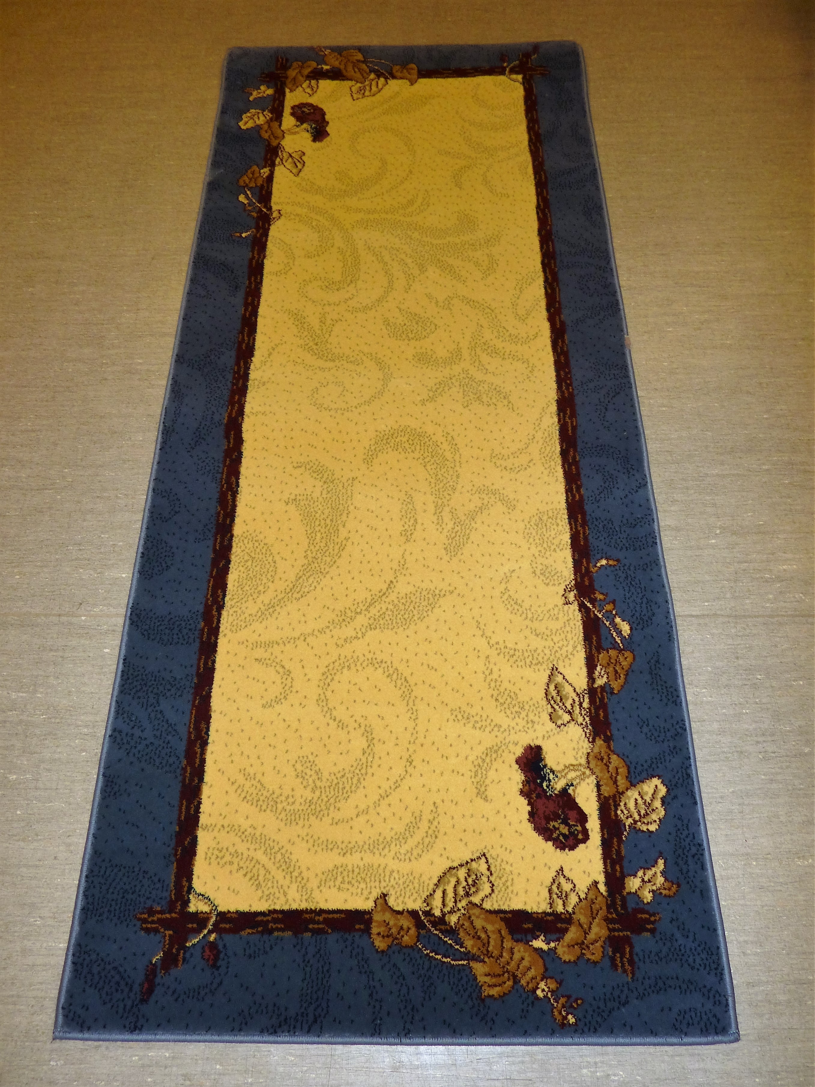 Esme  creme/blå 80 x 200, 80 x 250, 80 x 400, 100 x 300, 100 x 400,100 x 500
