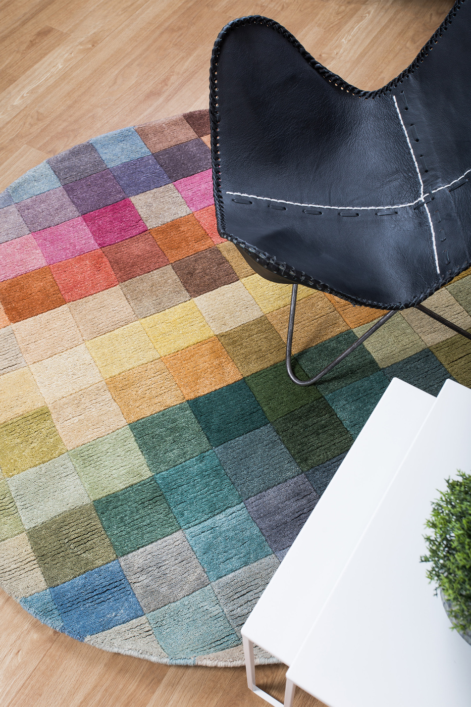 Palette multi 150 cm rund, 200 cm rund