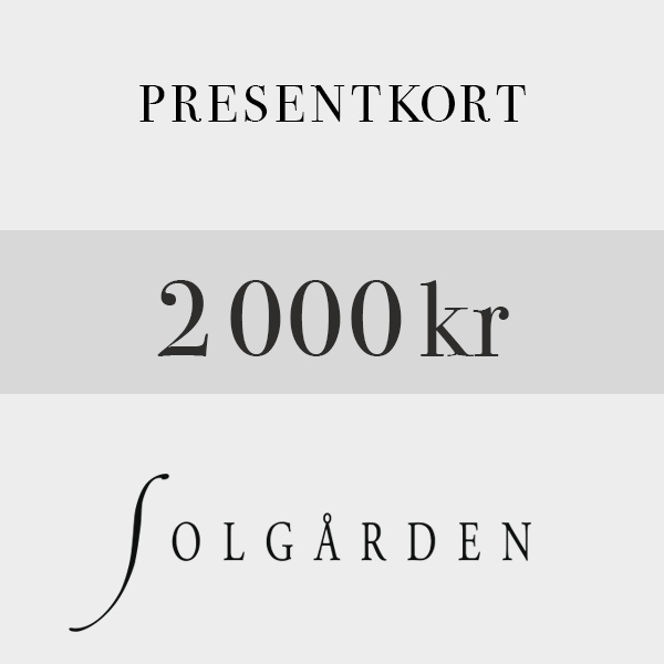 Presentkort 2000 