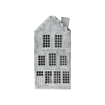 Fenix hus, ljuslykta i zinklook från Affari of Sweden