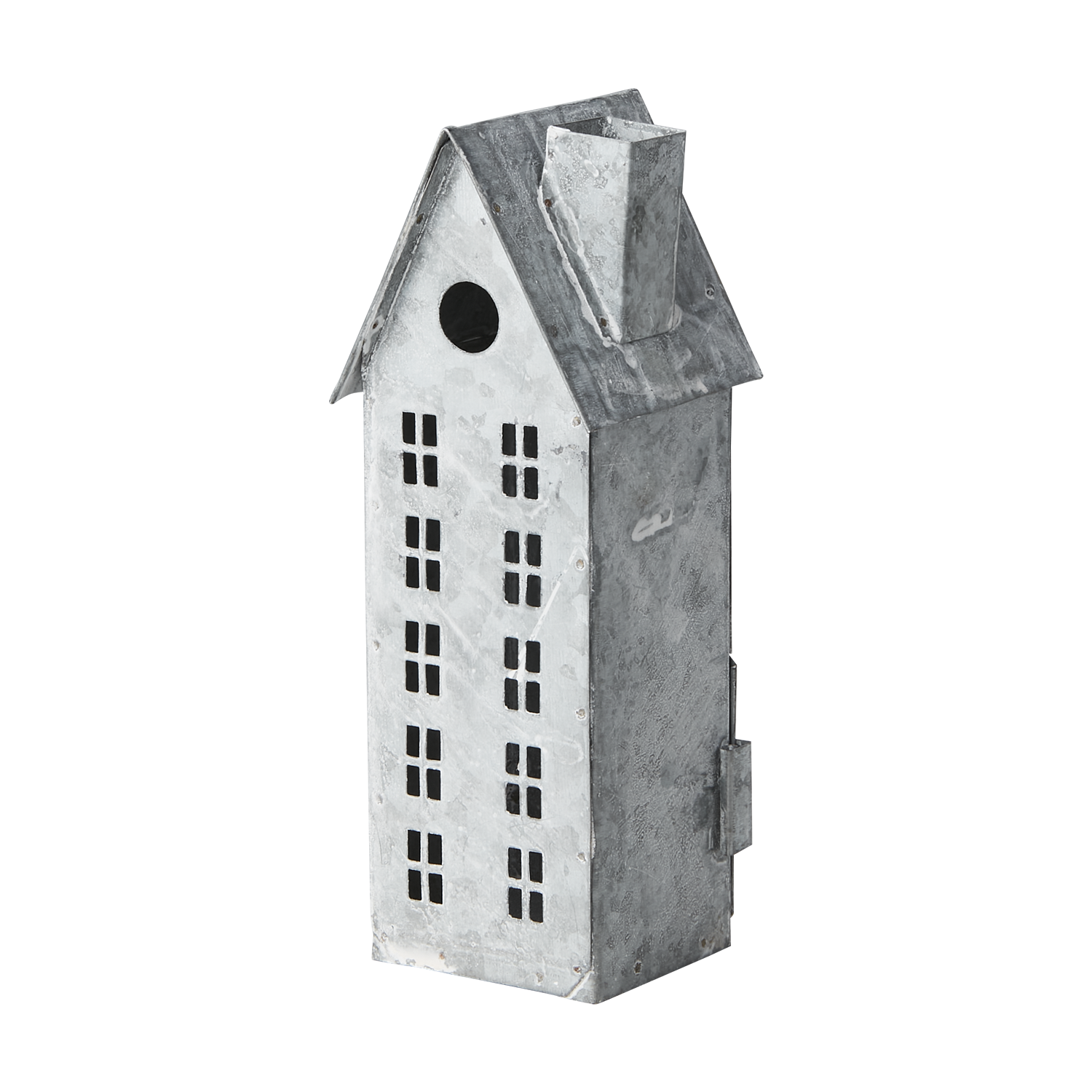 Fenix hus, ljuslykta i zinklook från Affari of Sweden