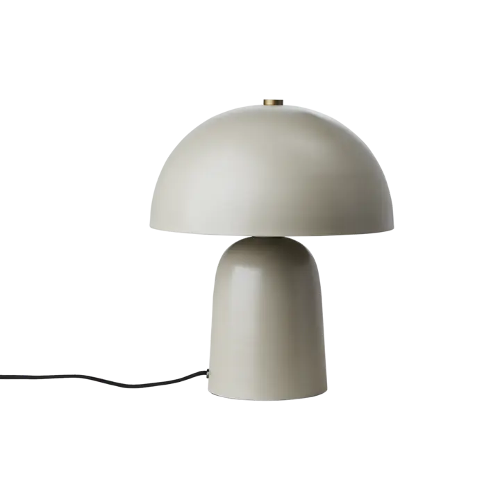 Ljusgrå svamplampa från Affari i stl M