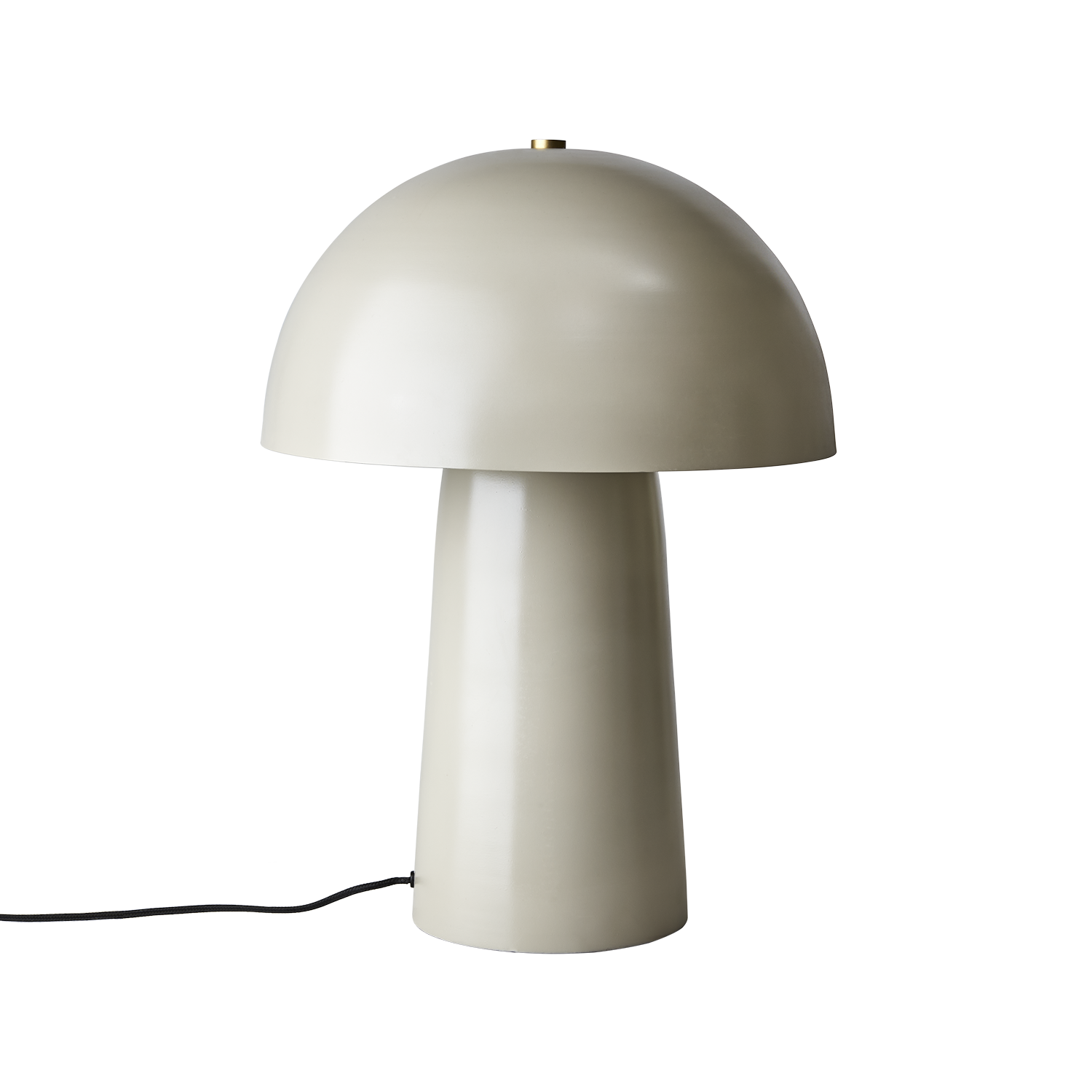 Beige stor svamplampa från Affari