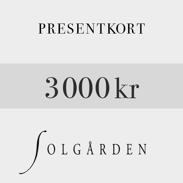Presentkort 3000 