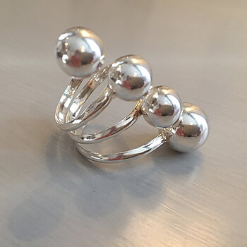 Sterlingring "Spiral"