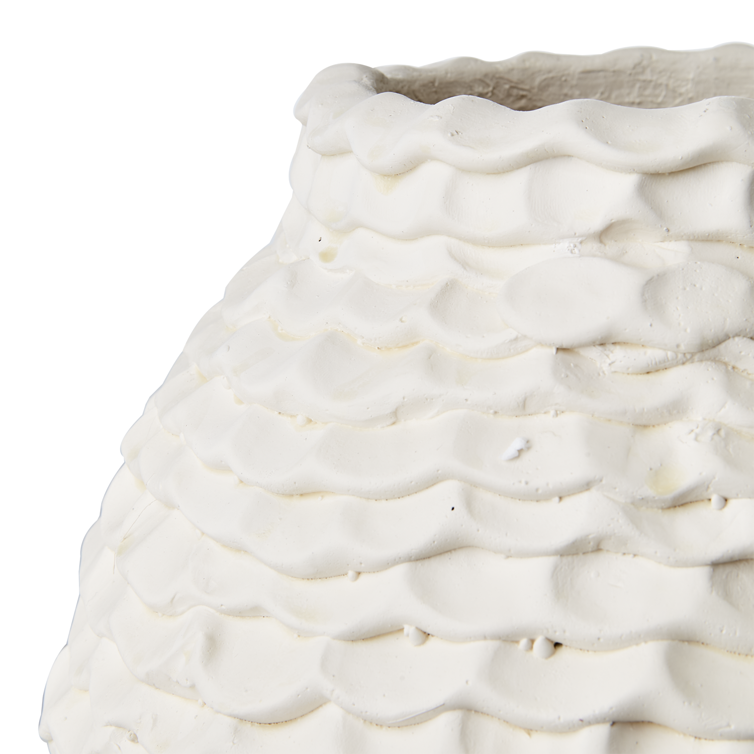 Cream vas i vitt från Affari