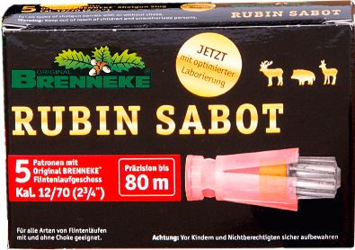 Brenneke Rubin Sabot 12/70 28 gram
