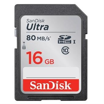 SD kort 16GB.