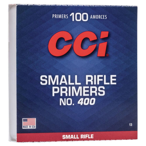 CCI Standard Small Rifle Primer .400 Clam 100 pack