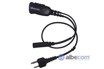 Kabel till Starkey Hörslinga. PTT Mikrofon-S