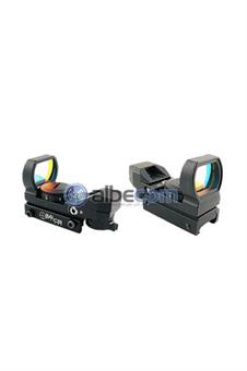 Röd punkt/ Holosight 7 steg. 4 olika dot. CR2032