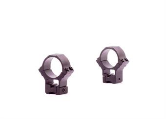Ringar 1" Tub. 11mm Bas. Höjd 20mm=Hög. Svart