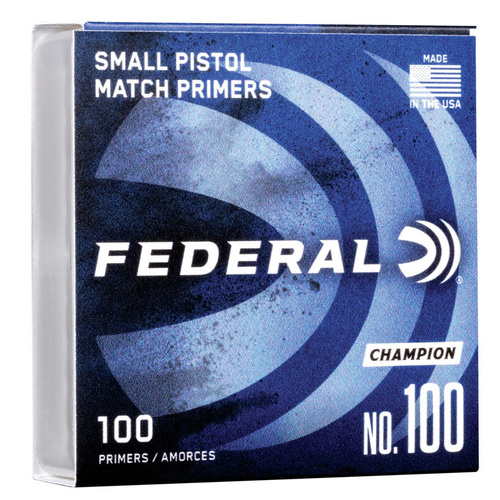 Federal small pistol primer F100I