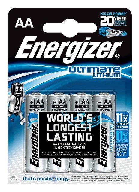 Energizer AA Ultimate Lithium batteri 10-pack