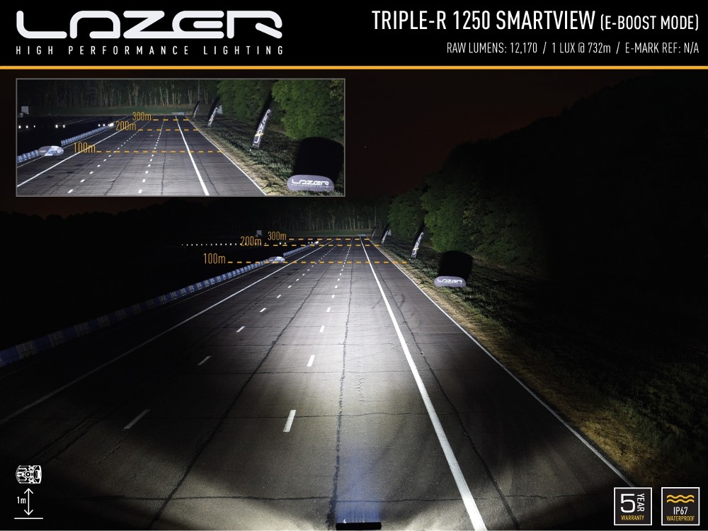 Lazer LED Triple-R 1250 Smartview - 5