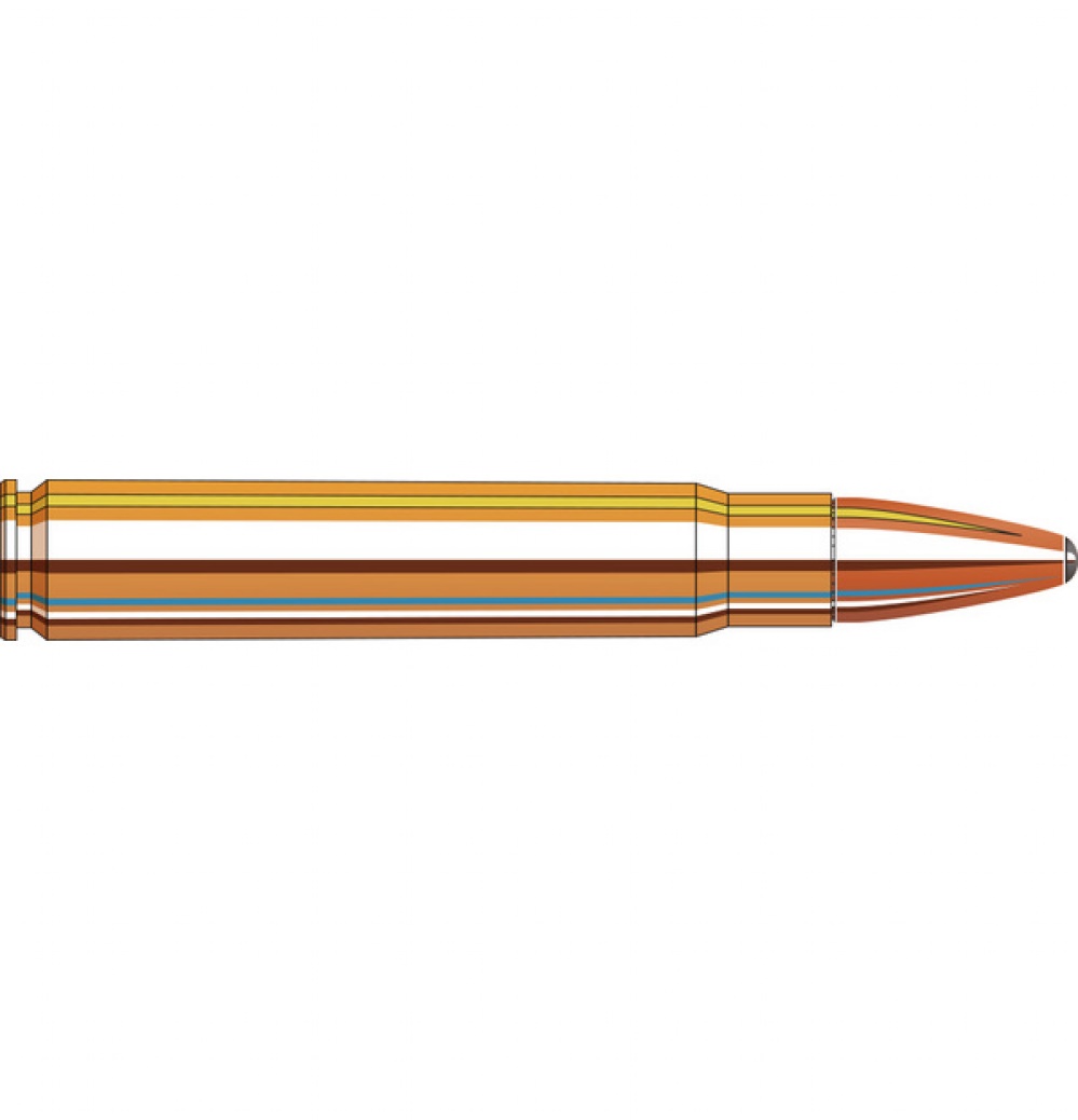 Hornady 9,3x62 18,5 gram SP Interlock