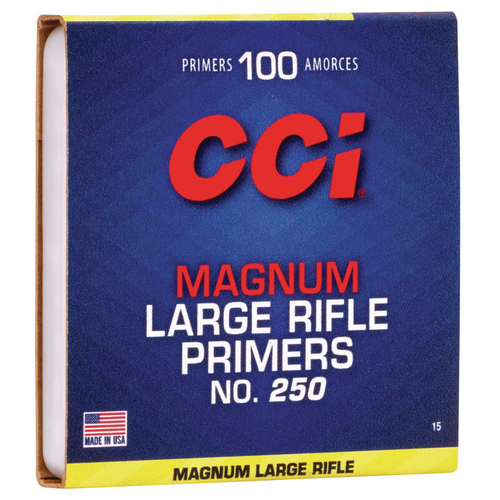 CCI Standard Large Mag Rifle Primer .250  - 100 pack