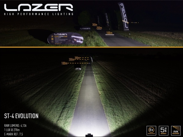 Lazer LED ramp ST4 Evolution - 2