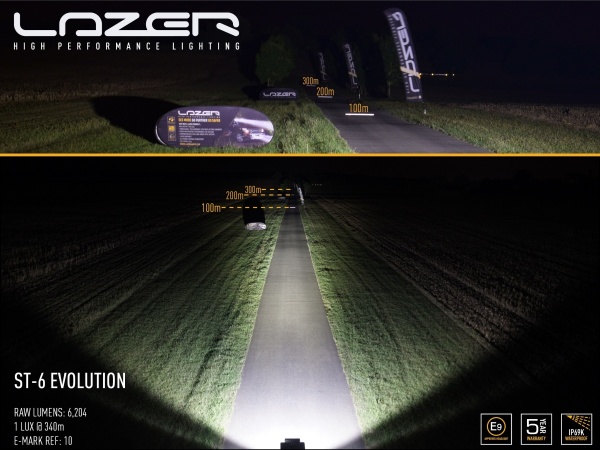 Lazer LED ramp ST6 Evolution - 2
