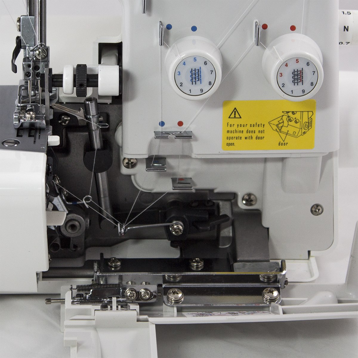 JUKI  MO-654DEN. 2-nål, 2/3/4-trådig overlock. MO-654DE är enkel och användarvänlig och vi kan garantera dig en trogen partner! - 11