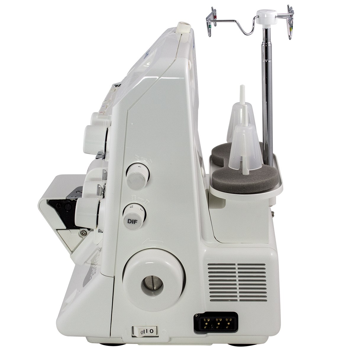 JUKI  MO-654DEN. 2-nål, 2/3/4-trådig overlock. MO-654DE är enkel och användarvänlig och vi kan garantera dig en trogen partner! - 5