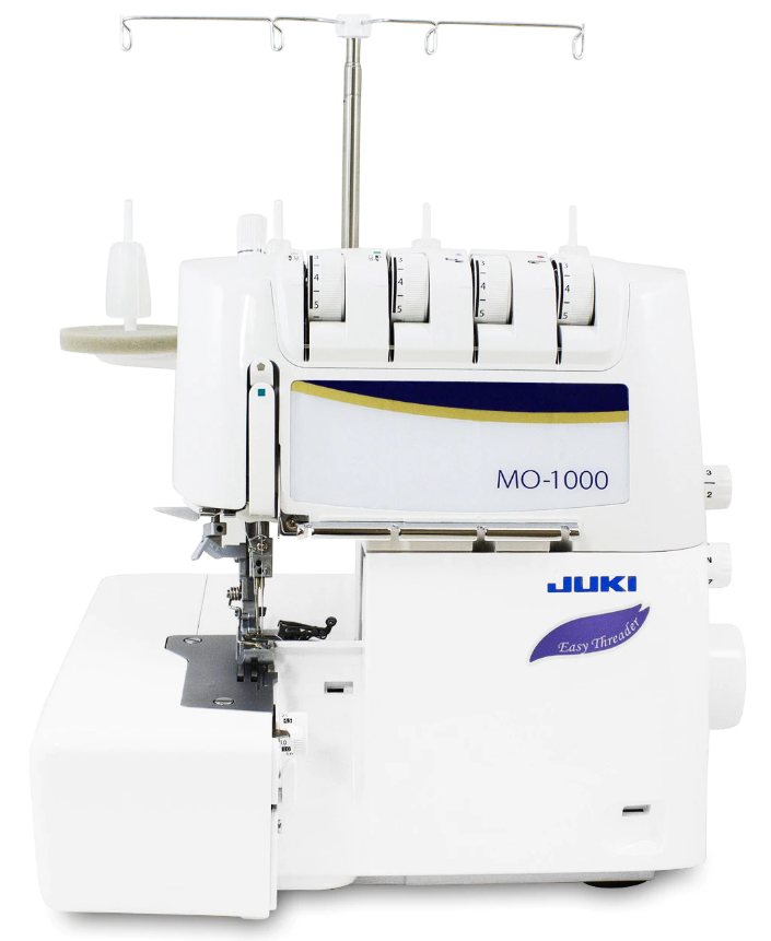  JUKI  MO-1000. Automatisk luftpåträdning, automatisk nålpåträdare och ljudreducering. - 4