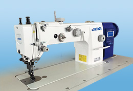 Juki DU-1481-7n  1-nål under och övermatad raksöm, automatisk trådklipp. Komplett med bord, ställ och 220v motor. - 3