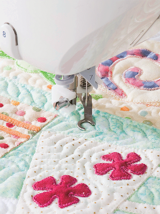 Quiltfot öppen DX-serien