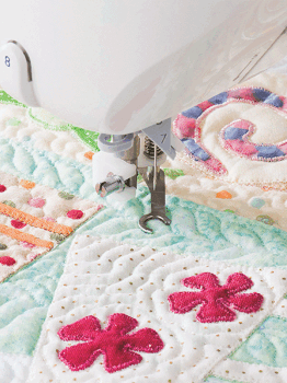 Quiltfot öppen DX-serien