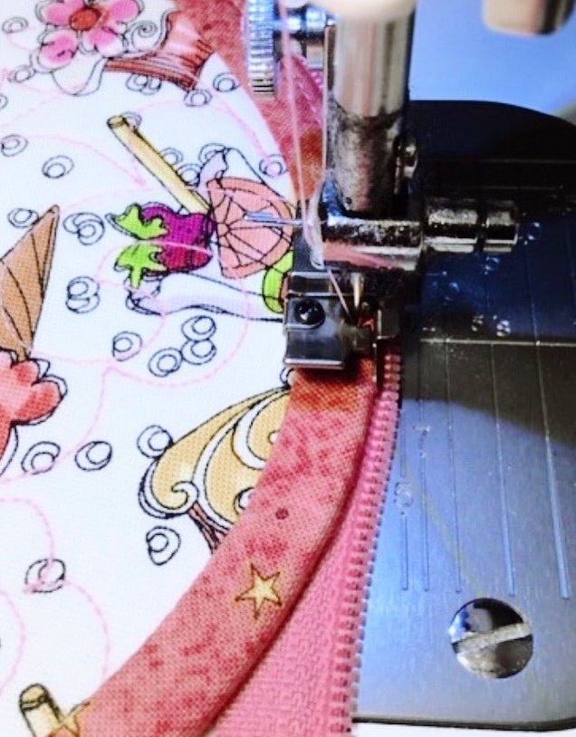 1,5mm pressarfot med linjal - 2