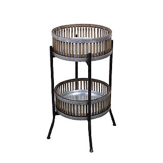 Table/ Baskets with stand, medium
