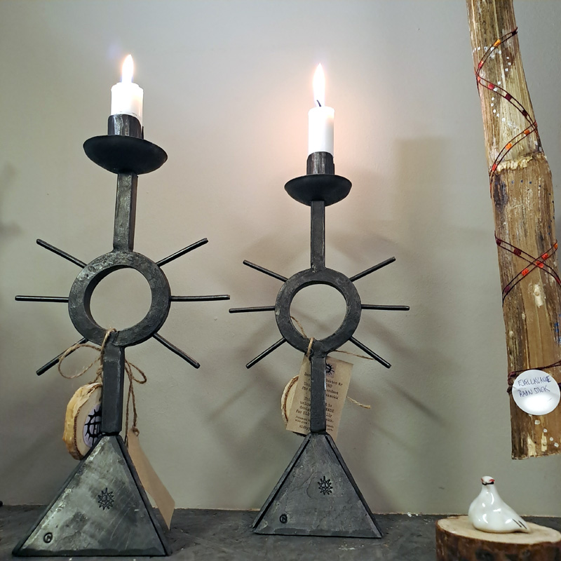 ELD ljusstakar Jokkmokk design Handgjort smide - Samisk design