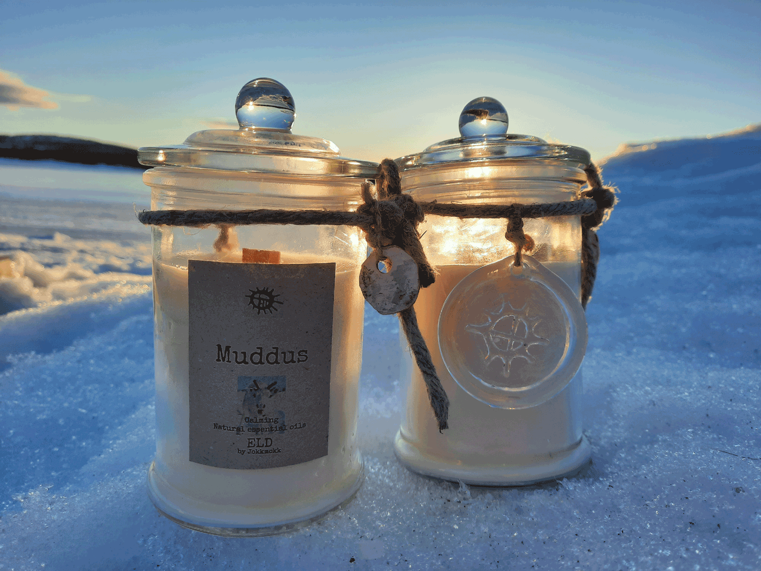 ELD candle, Handmade in Jokkmokk  A piece of arctic freedom
