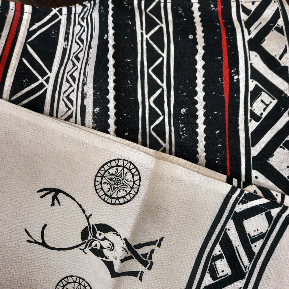 Textil -  Handdukar, Dukar, Design Jokkmokk/Norrbotten