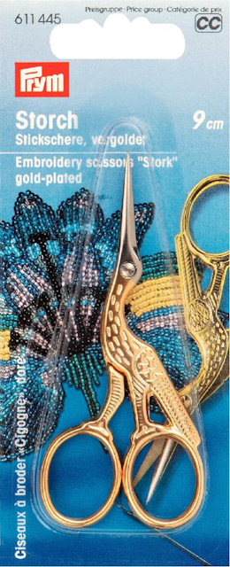STORKSAX - GULD - 9CM