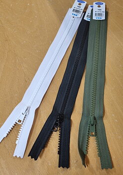 ZIP/ZIPPER - 35cm PLASTIQUE