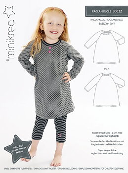 RAGLAN DRESS - MINIKREA 50022