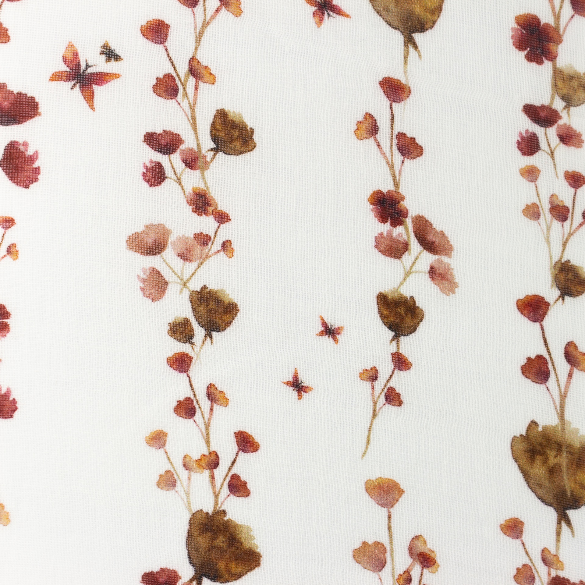 MUSLIN -  FLORAL LINES