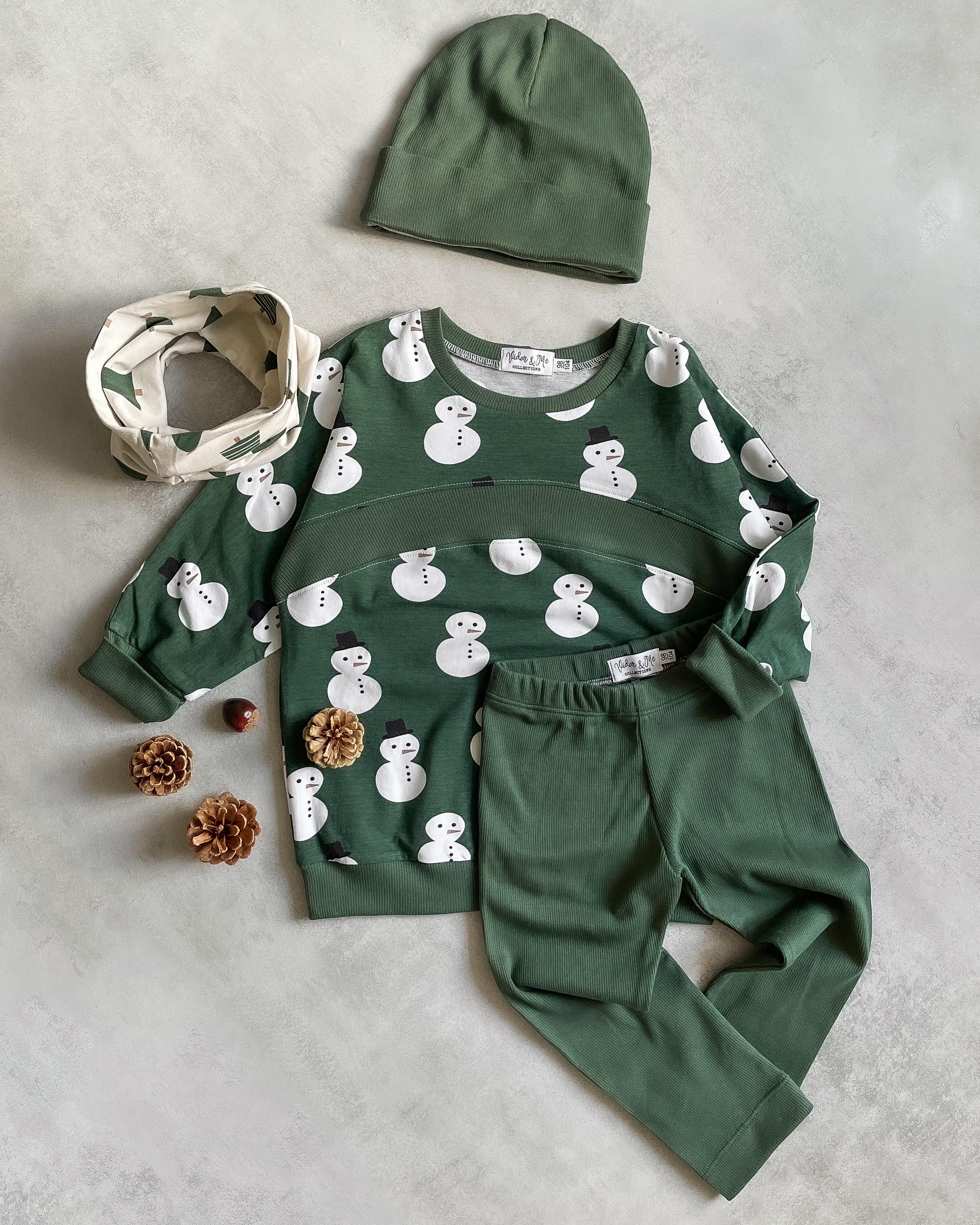 SNOWMAN - FOREST GREEN - 3