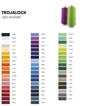 OVERLOCK TRÅD 2500M - TROJALOCK