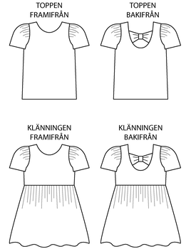 AMELIE - TOP N  DRESS