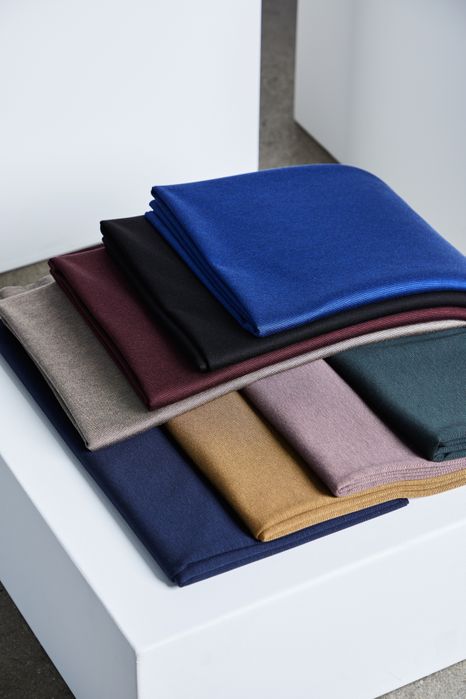TEXTURED PONTE - WARM SAND - 3