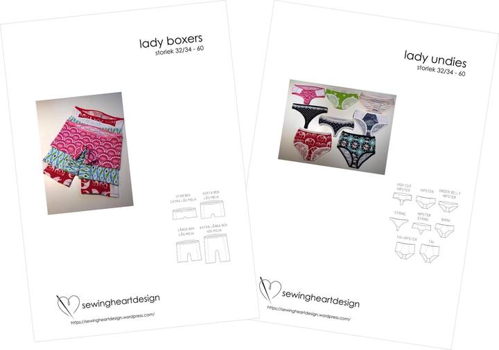 LADY UNDIES/BOXERS - 32-60