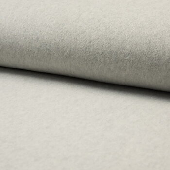 BOMULLS FLEECE - LIGHT GRAY EKO