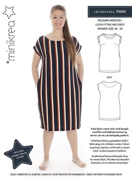LOOSE-FITTING DRESS - MINIKREA 70060
