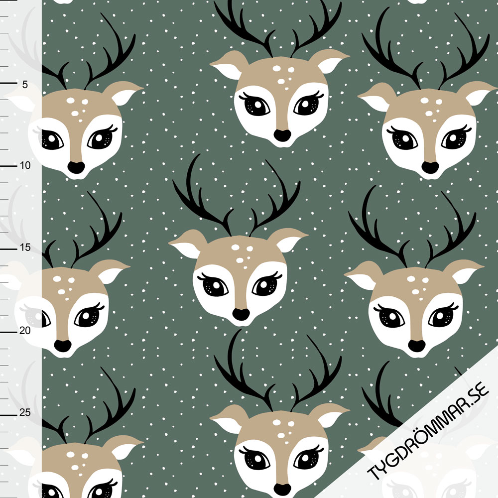 DEBBIE DEER - FOREST GREEN
