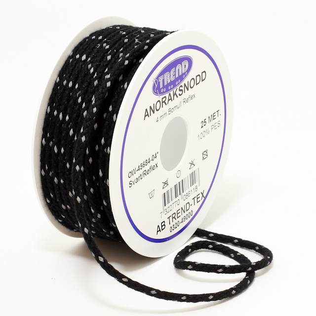 ANORAKSNODD REFLEX - 4MM